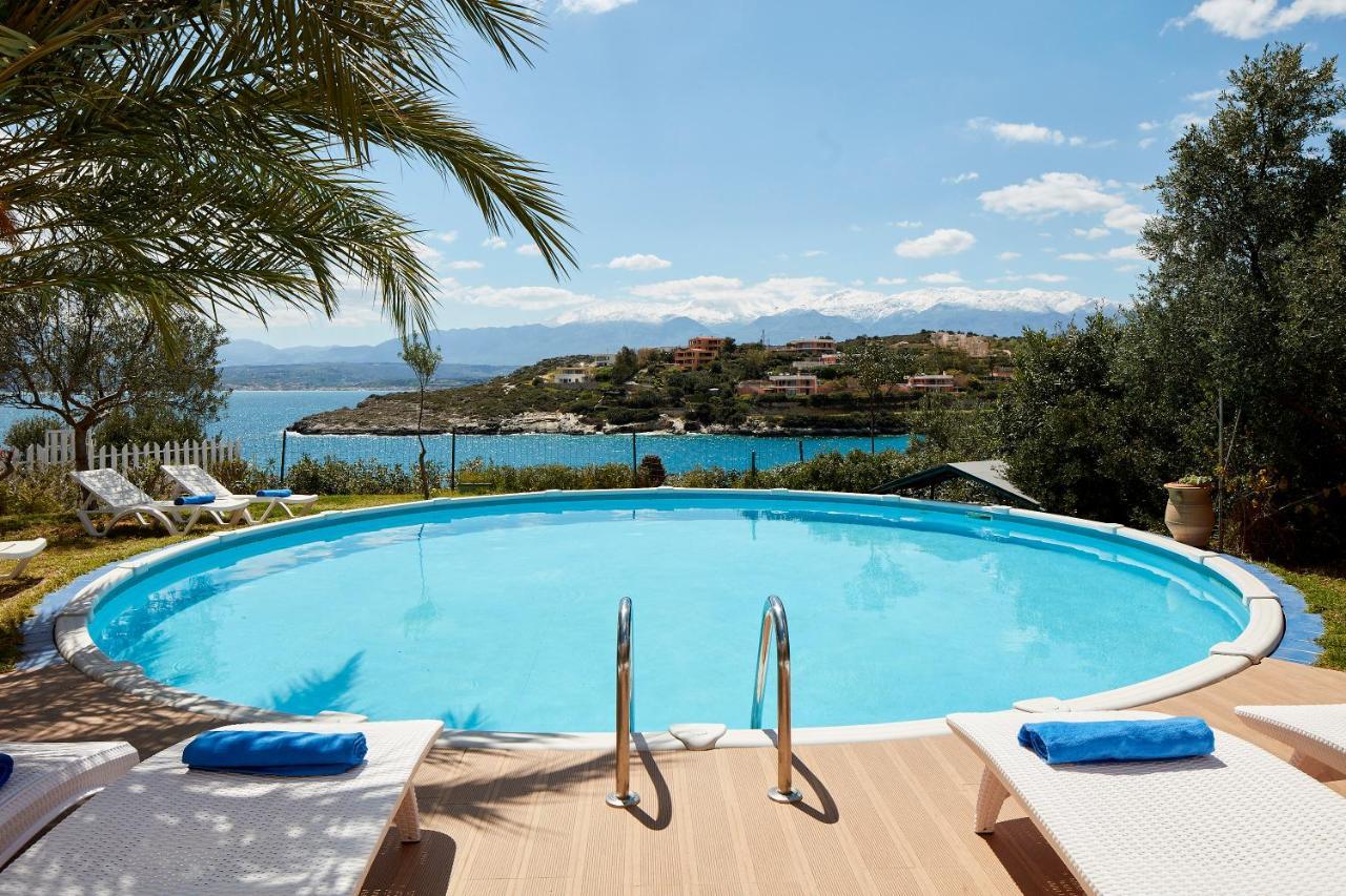 Seafront Villa Longobardi 하니아 외부 사진