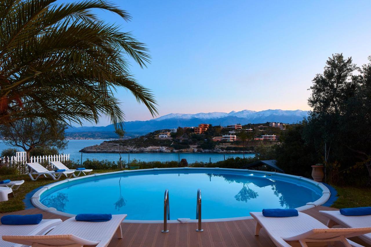 Seafront Villa Longobardi 하니아 외부 사진