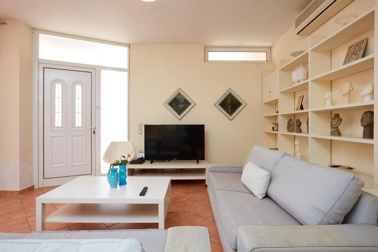 Seafront Villa Longobardi 하니아 외부 사진