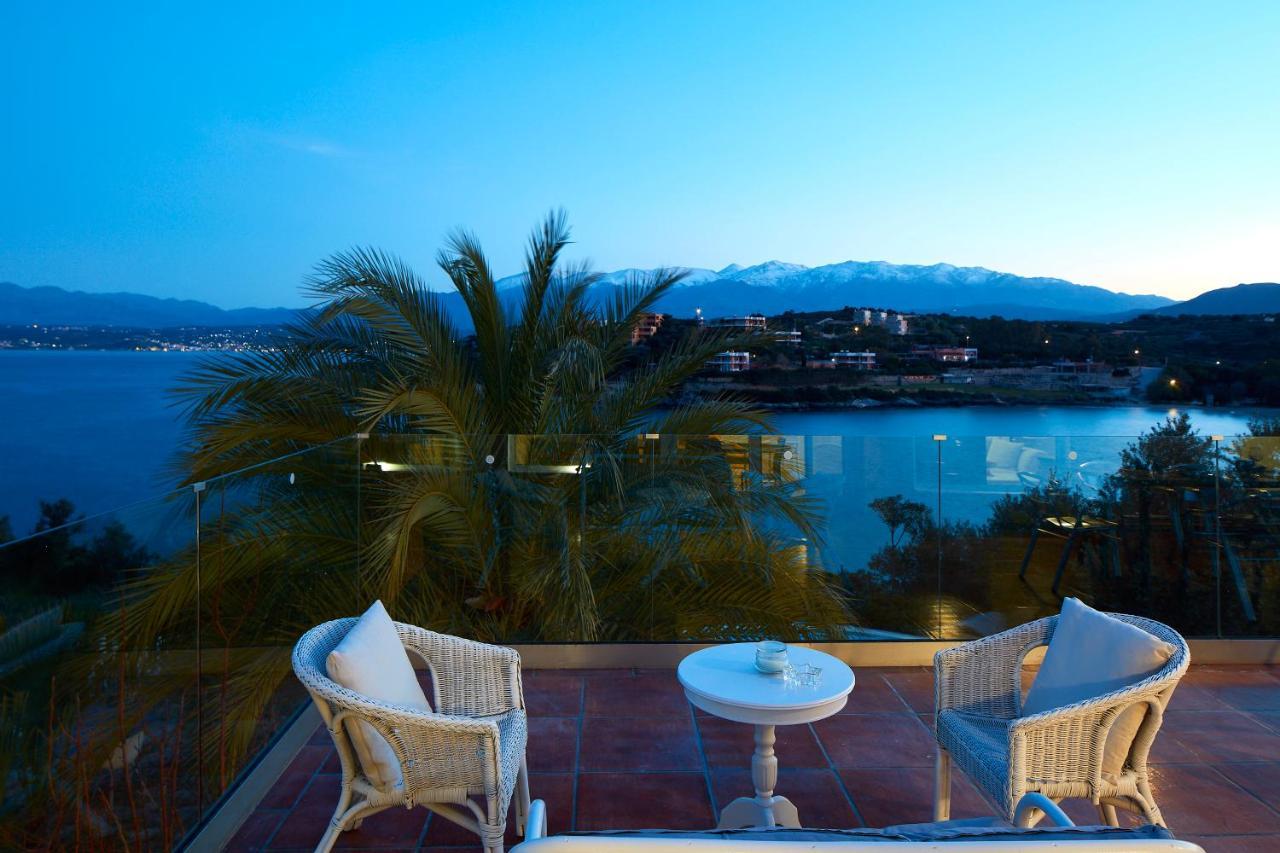 Seafront Villa Longobardi 하니아 외부 사진