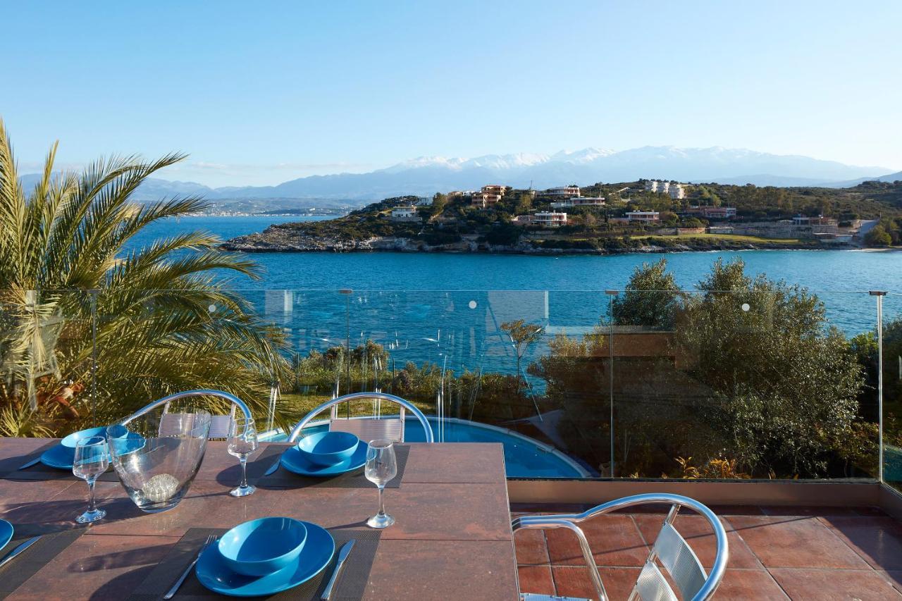 Seafront Villa Longobardi 하니아 외부 사진