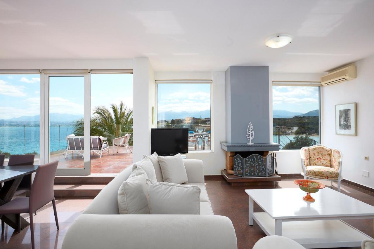 Seafront Villa Longobardi 하니아 외부 사진