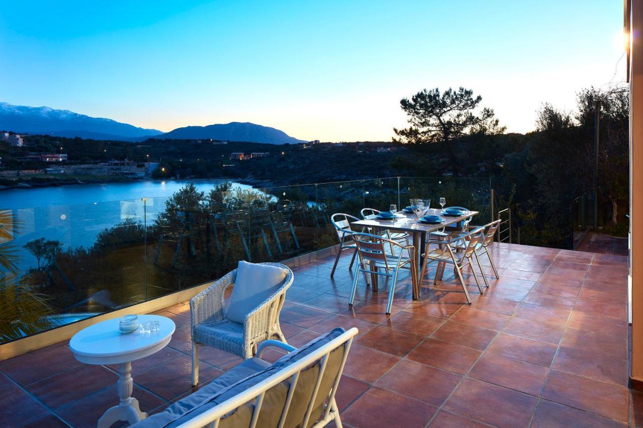 Seafront Villa Longobardi 하니아 외부 사진