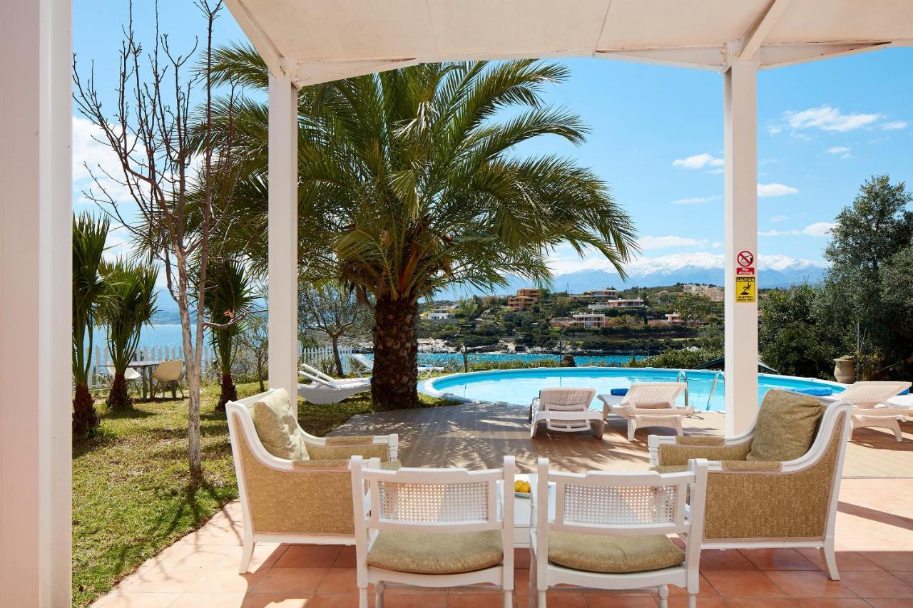 Seafront Villa Longobardi 하니아 외부 사진