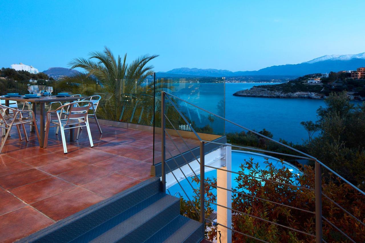 Seafront Villa Longobardi 하니아 외부 사진