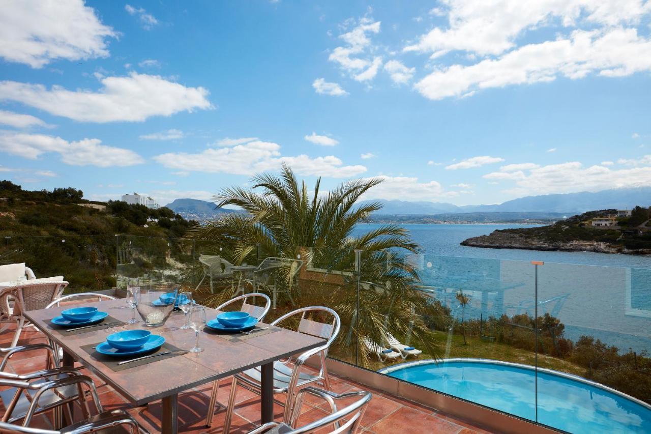 Seafront Villa Longobardi 하니아 외부 사진