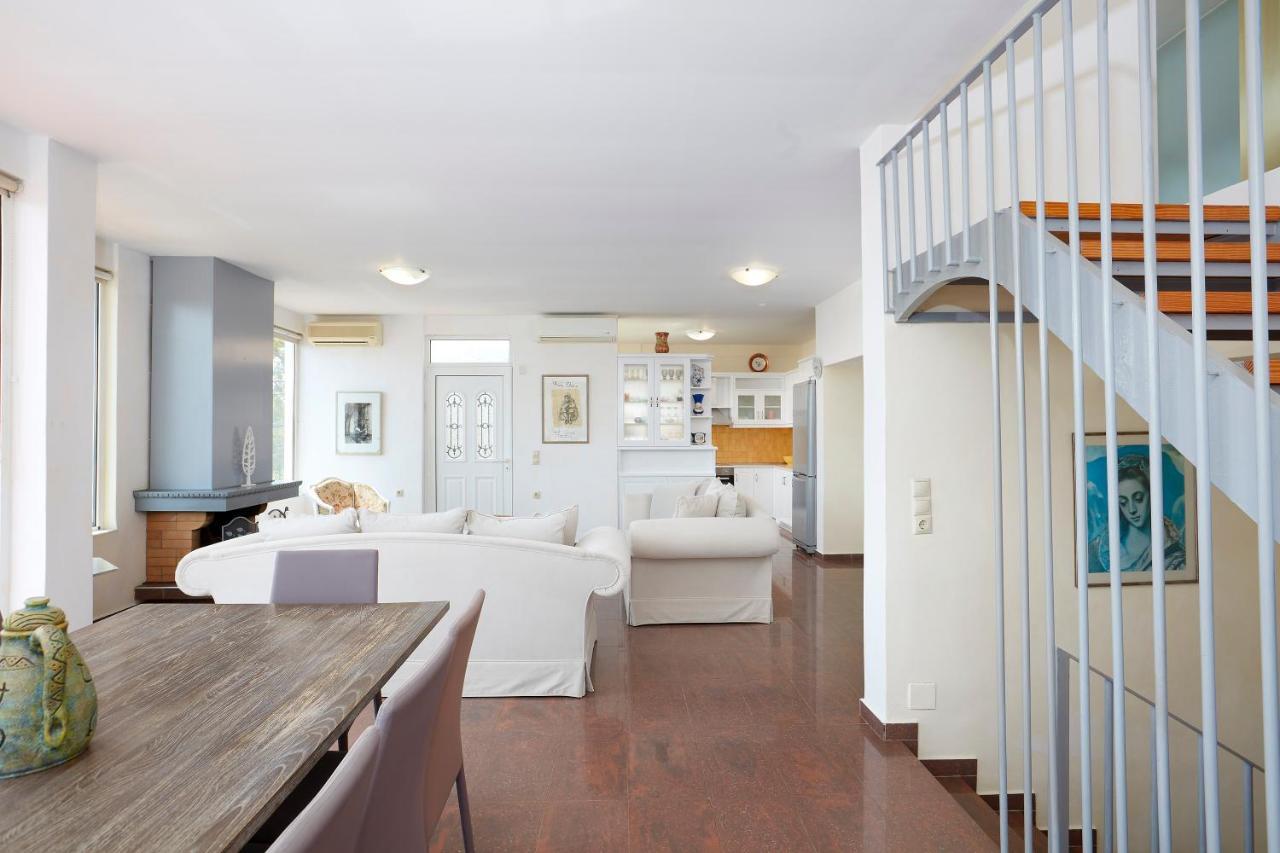 Seafront Villa Longobardi 하니아 외부 사진