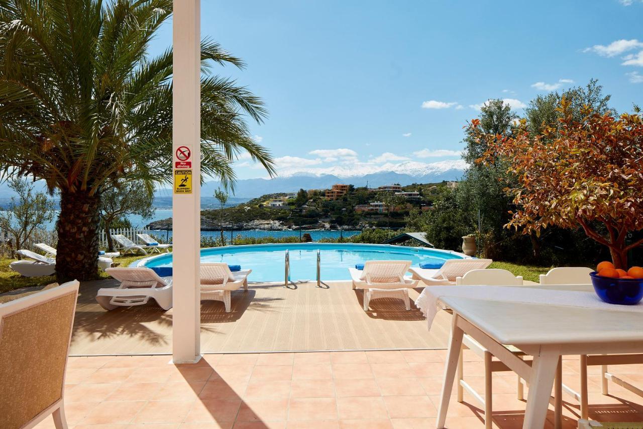 Seafront Villa Longobardi 하니아 외부 사진